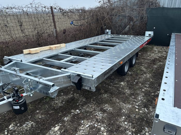 Kippbahrer Anhänger hydraulisch 5m